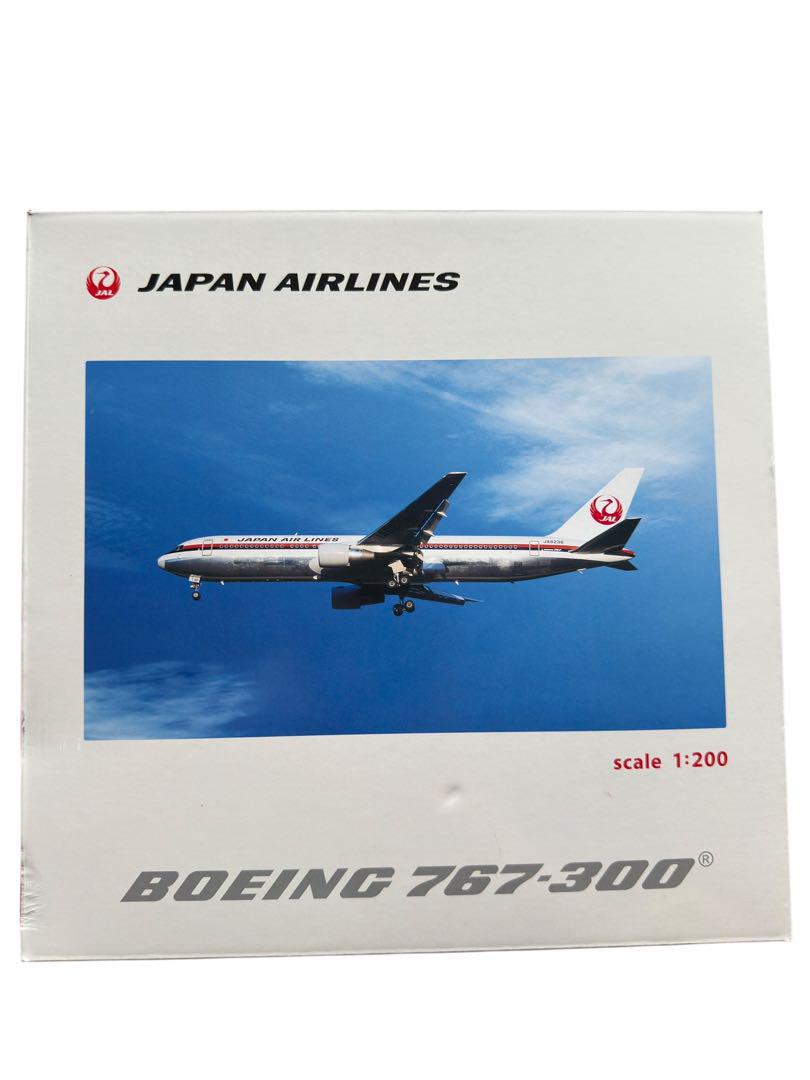 24新品日本航空 Boeing 767-300 ミニチュアモデル 1:200 - メルカリ