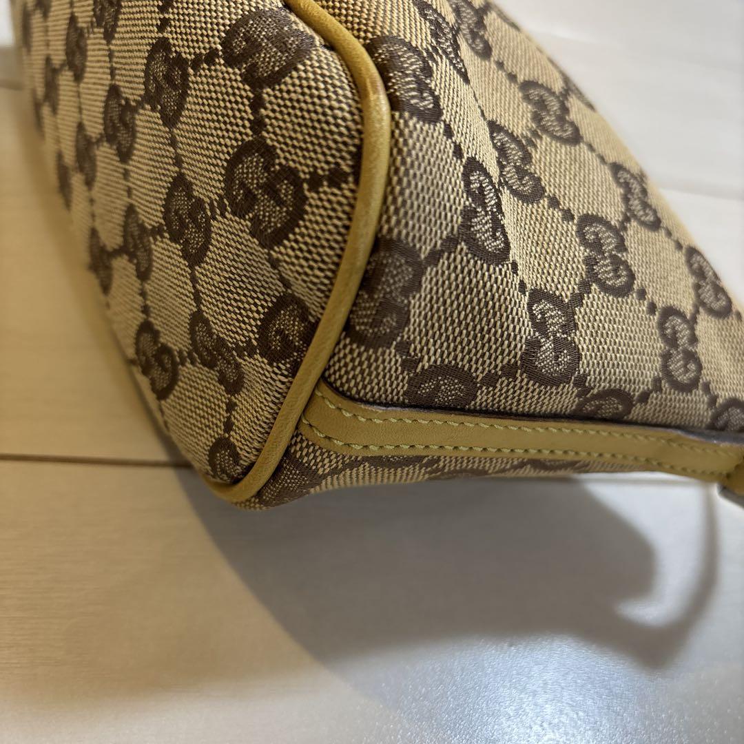 お買い得モデル GUCCI グッチ バナナ ポーチ GGキャンバス ハンドバッグ バッグ