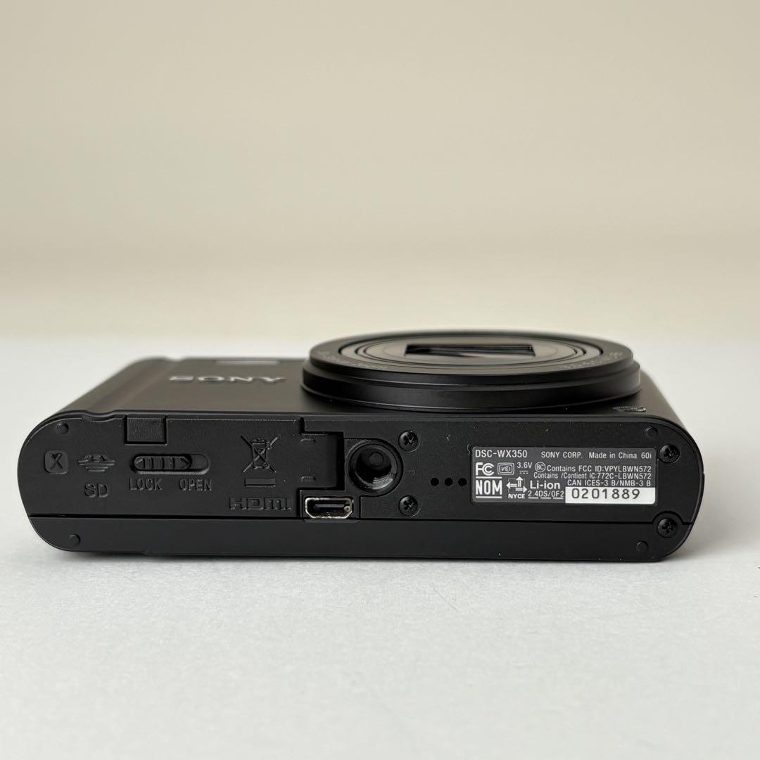 SONY DSC-WX350 Wi-Fi搭載　デジタルカメラ 889