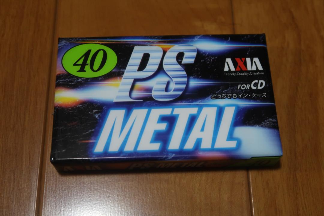 格安超特価 メタルカセットテープ AXIA PS METAL 40 14本 zCRqY-m50752192529 低価大人気