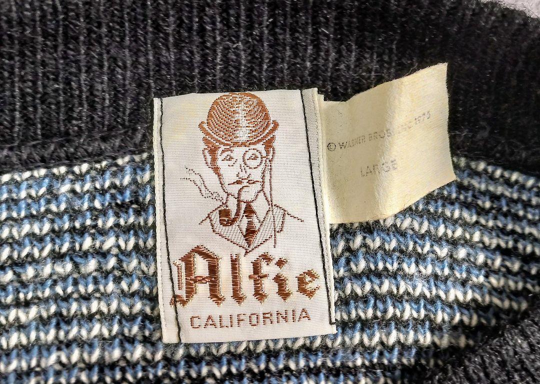 70's ビンテージ Alfie Warner Brosニットセーター　程度良好