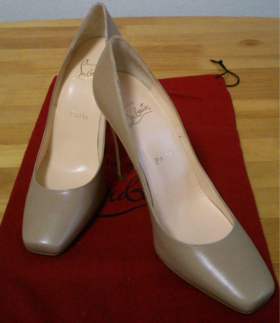 クリスチャンルブタン ハイヒール パンプス ベージュ　35 22cm 楽天市場】Christian Louboutin クリスチャン ルブタン SIMPLE