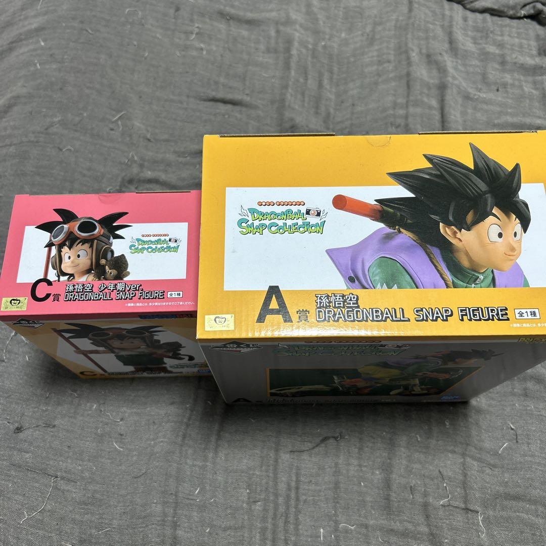 一番くじドラゴンボール　 A 賞 C 賞 孫悟空セット おまけ付き ドラゴンボール フィギュア C賞 超サイヤ人孫悟空フィギュア 一