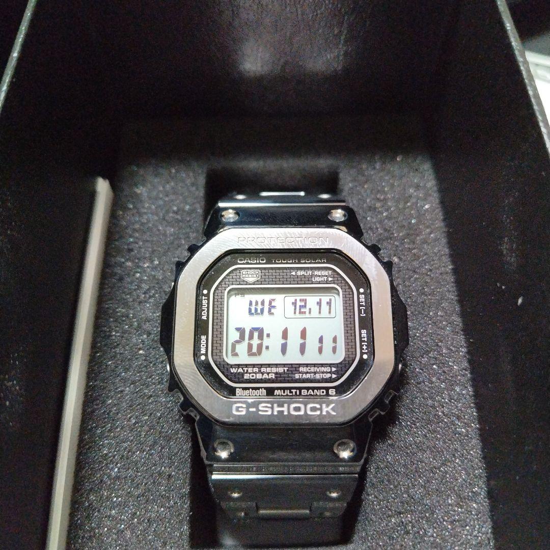 【美品】CASIO G-SHOCK GMW-B5000D-1JF　フルメタル
