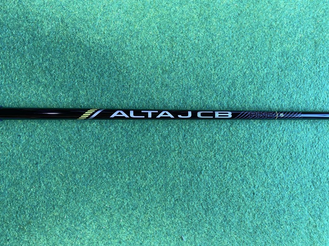 PING ALTA J CB BLACK Sフレックス シャフト　5U