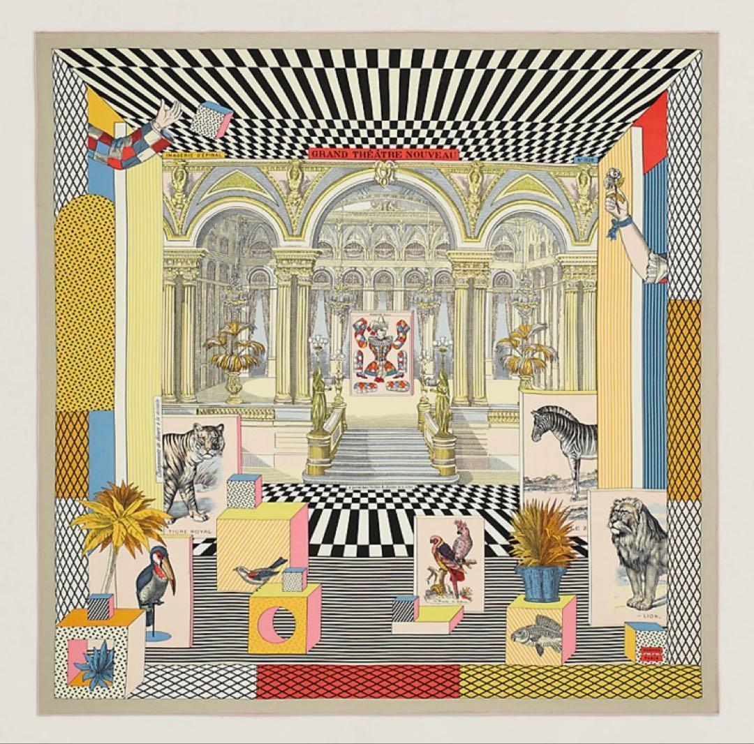 エルメス カレジェアン 140 カシシル《グランテアトルヌーヴォー