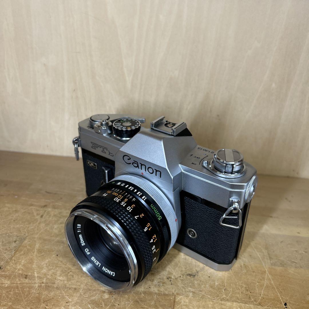 N　Canon FTb +FD 50mm f1.8 完動美品