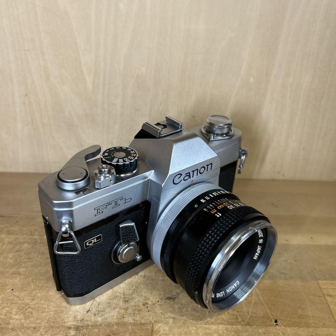 N　Canon FTb +FD 50mm f1.8 完動美品