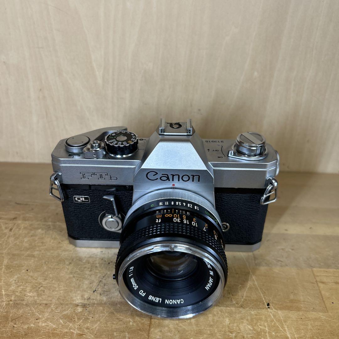 N　Canon FTb +FD 50mm f1.8 完動美品