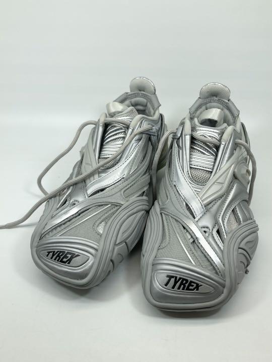美品 BALENCIAGA TYREX シルバー サイズ36 美品 BALENCIAGA TYREX シルバー サイズ36
