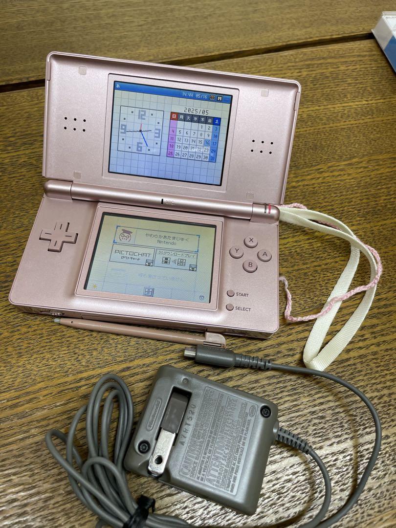 【美品】Nintendo DS Lite メタリックロゼ