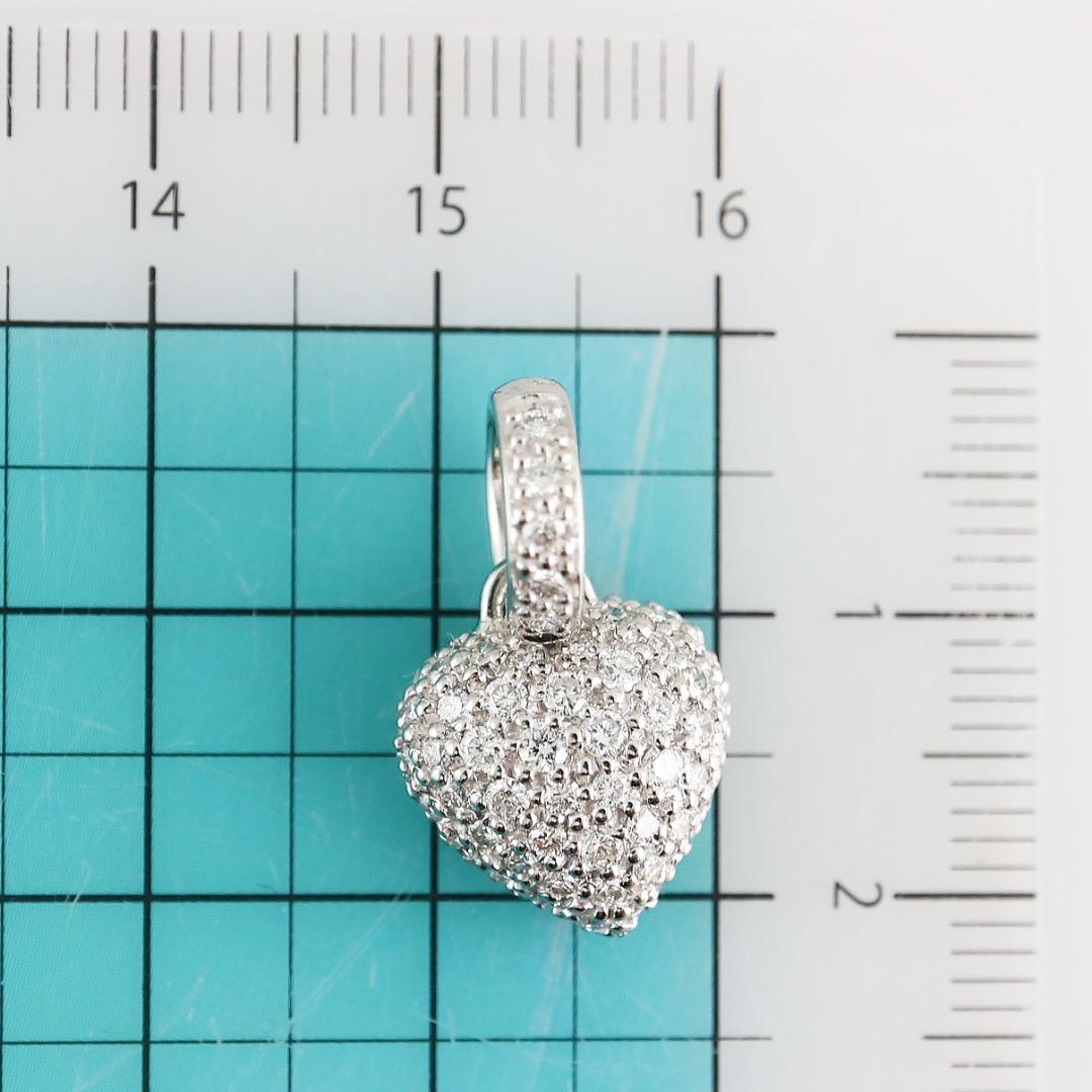 スタージュエリー＞ Pt950 パヴェダイヤ ペンダント D0.72