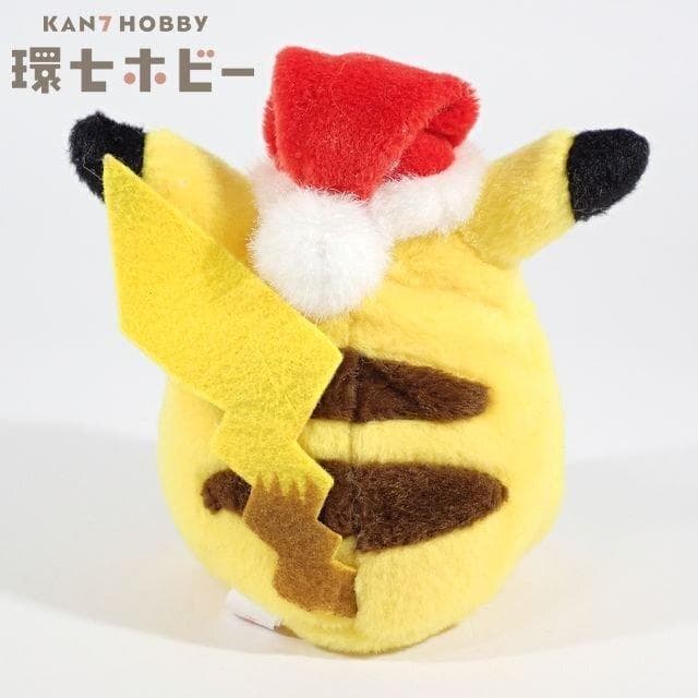 ピカチュウのクリスマスキーホルダー人形