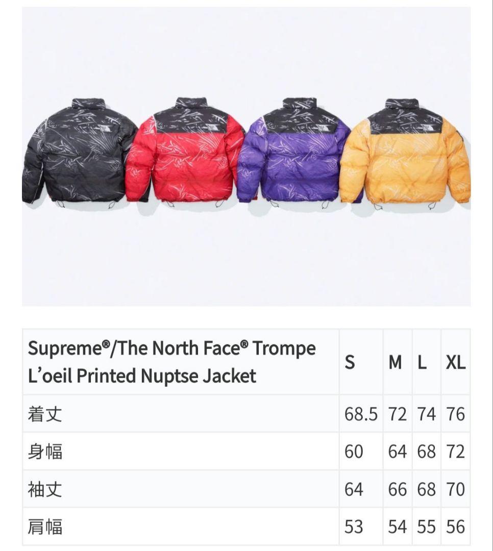 【最安値】Supreme north face ヌプシ ジャケット