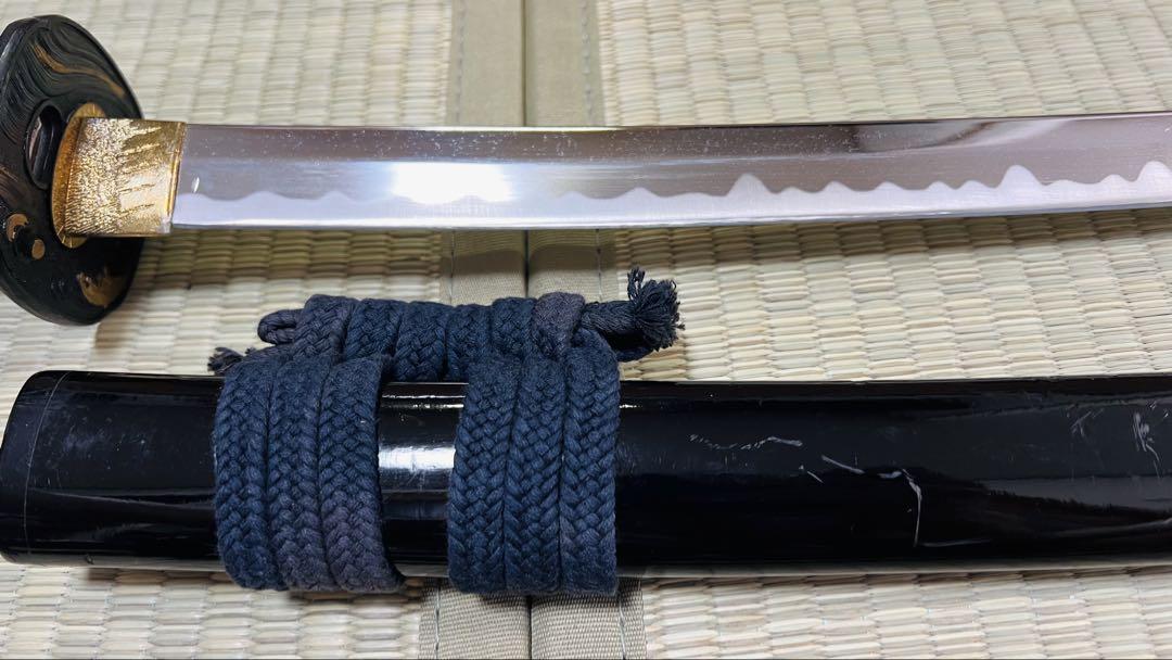 グランドホールセール 模造刀 大小2振りセット 螺鈿桜花 雲龍拵え 大切っ先 三本杉 武具