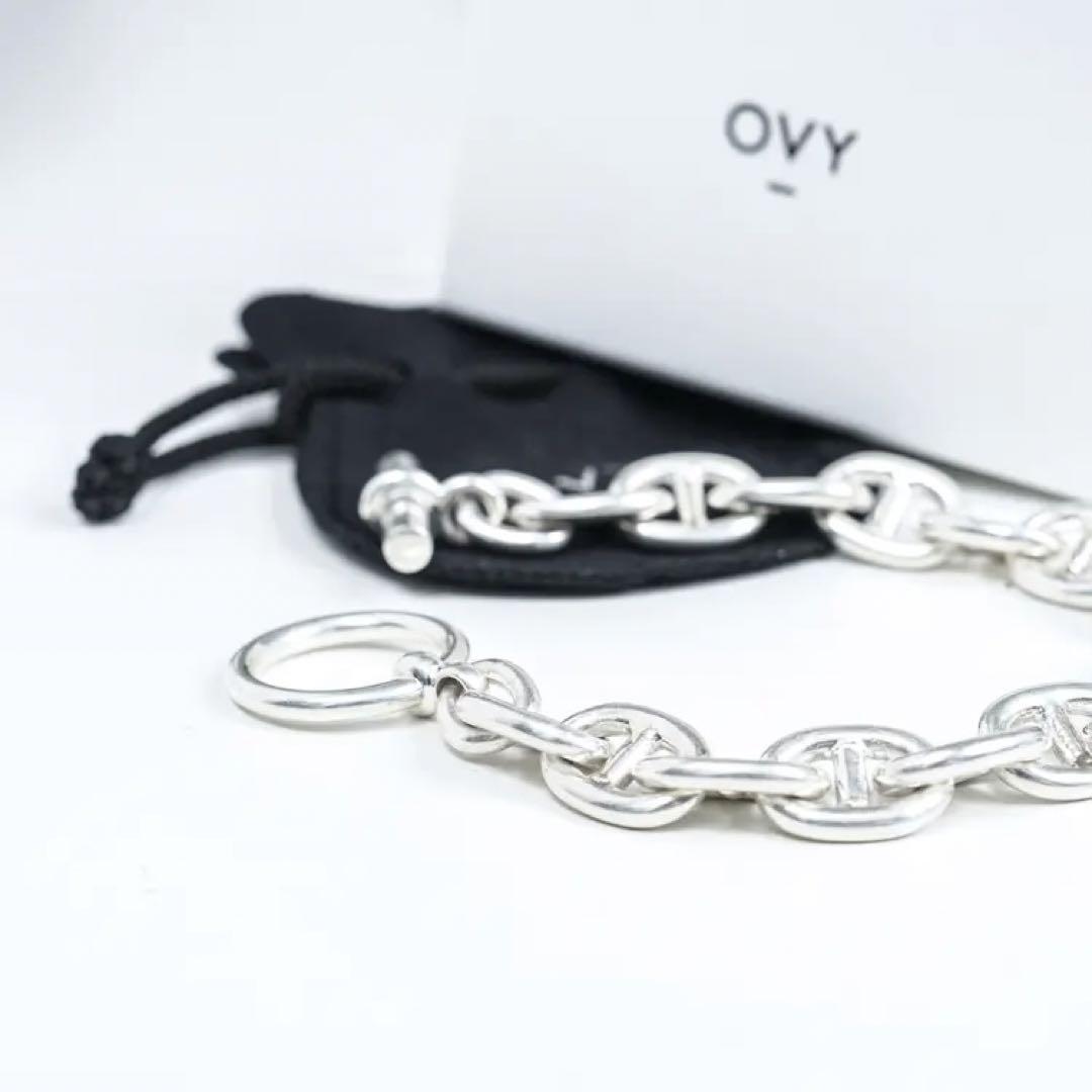 アクセサリー OVY Silver Anchor Chain Bracelet