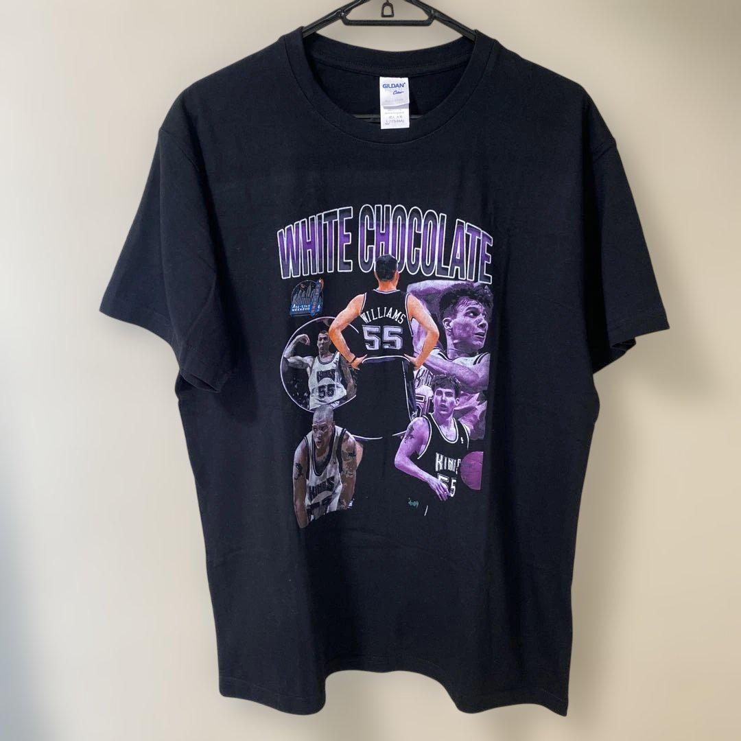 NBA サクラメント キングス ジェイソン ウィリアムス Tシャツ 未使用品】 NBA WILLIAMS ＃55 ジェイソン・ウィリアムス KINGS
