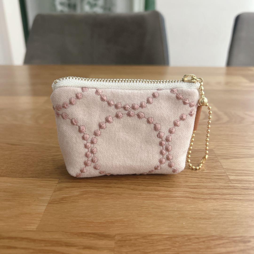 ＊お取り置き中＊ ミナペルホネン　ミニミニポーチ　レア　ハンドメイド