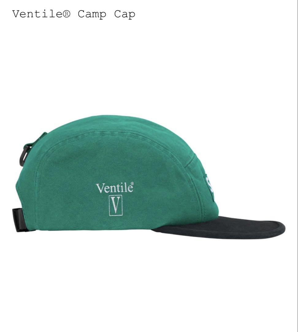 帽子 supreme Ventile Camp Cap Green