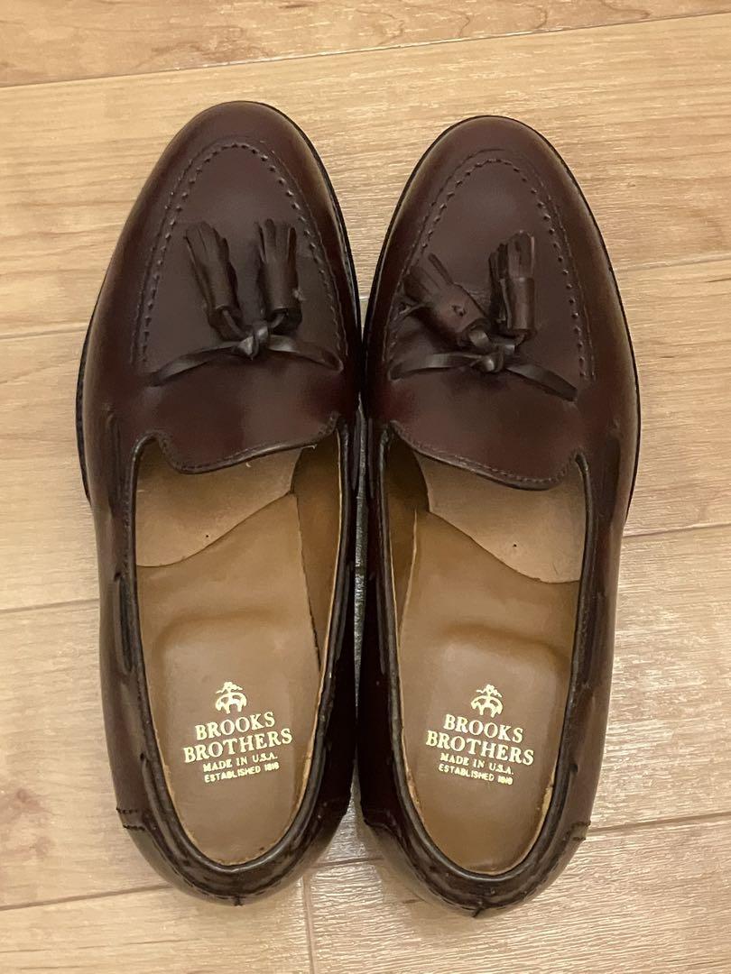 オールデン/Alden/BROOKS BROTHERS/カーフ/7h/タッセル