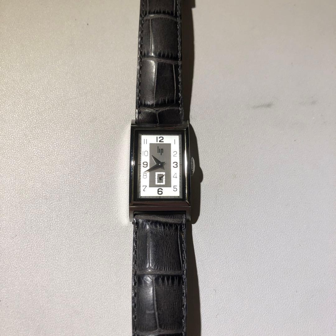 lip チャーチル　腕時計　メンズ　シルバー　タンク　リップ