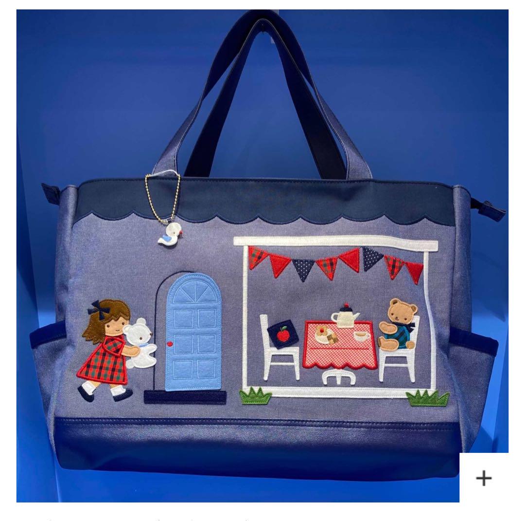 familiar ファミリア マザーズバッグ デニム　新品未使用