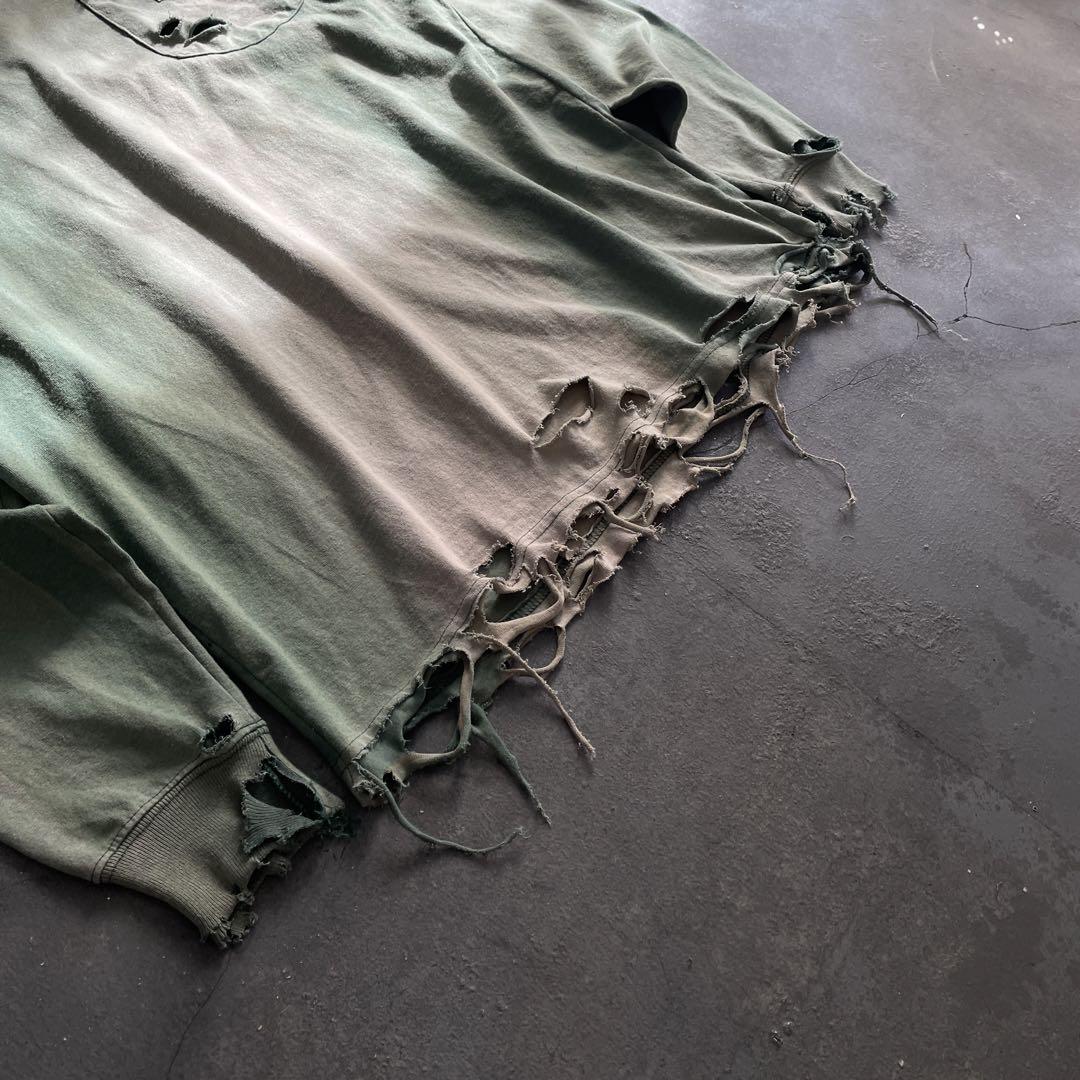 Carhartt grunge ☆鬼フェード☆ロングスリーブt-shirt