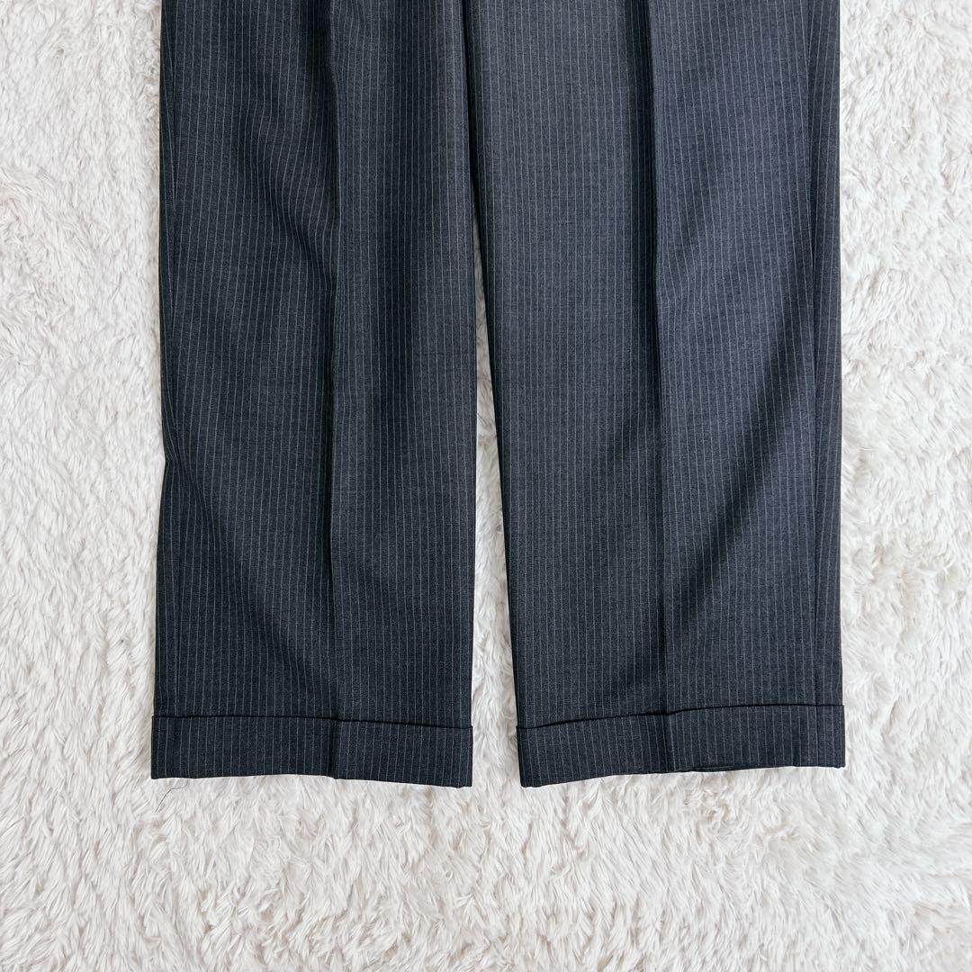 ブルックスブラザーズ スーツ セットアップ グレー ストライプ ジャケット XL