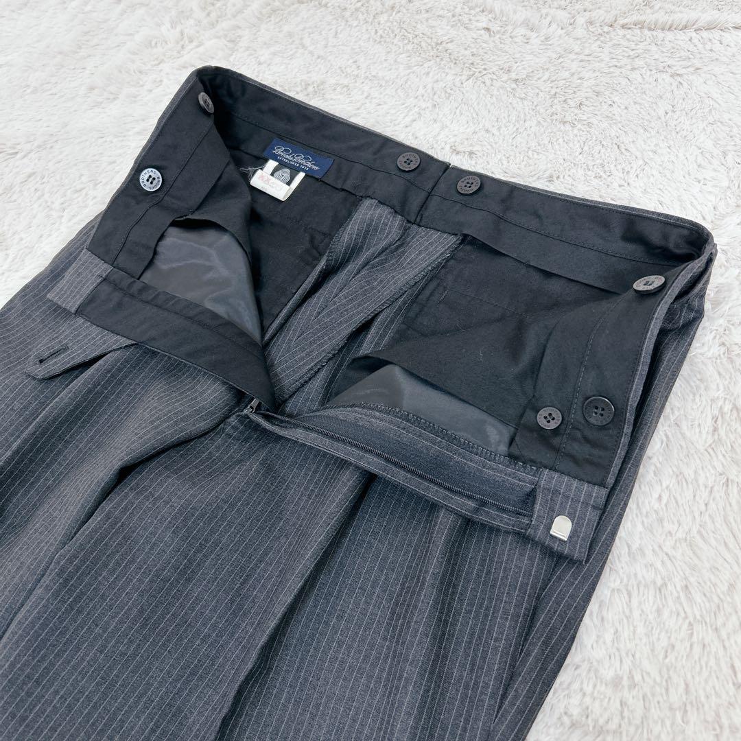 ブルックスブラザーズ スーツ セットアップ グレー ストライプ ジャケット XL