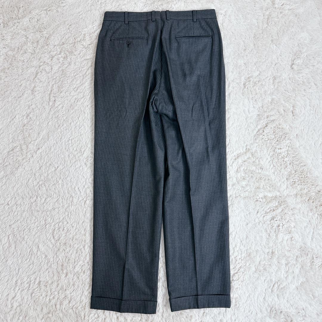 ブルックスブラザーズ スーツ セットアップ グレー ストライプ ジャケット XL