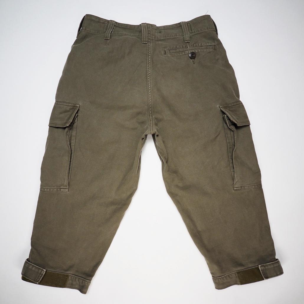 小鉄　　50s モールスキンパンツ 40's ブラックモールスキンフレンチワークパンツ - Fresh