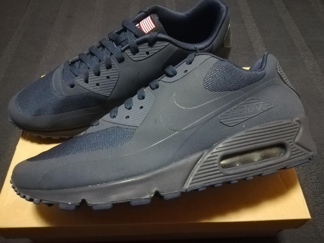 靴 NIKE AIR MAX 90 HYP QS M.NAVY 29cm