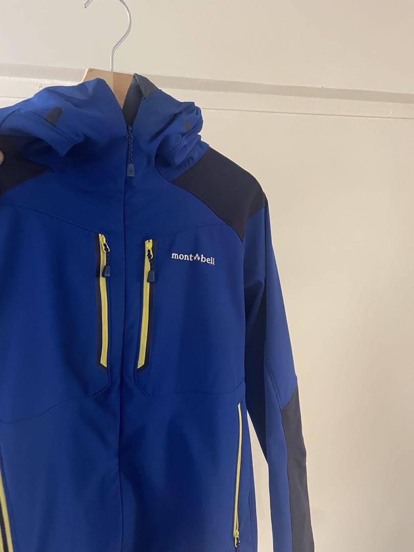 mont-bell ロッシュパーカ クリマプロ ロイヤルブルー M 古着