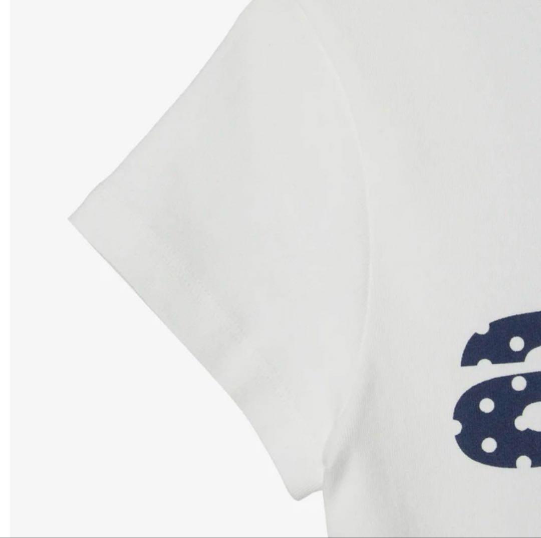 限定アウトレットセール：通販 新品/正規品】即完売 ホワイト ハートロゴドットTシャツ aeae トップス