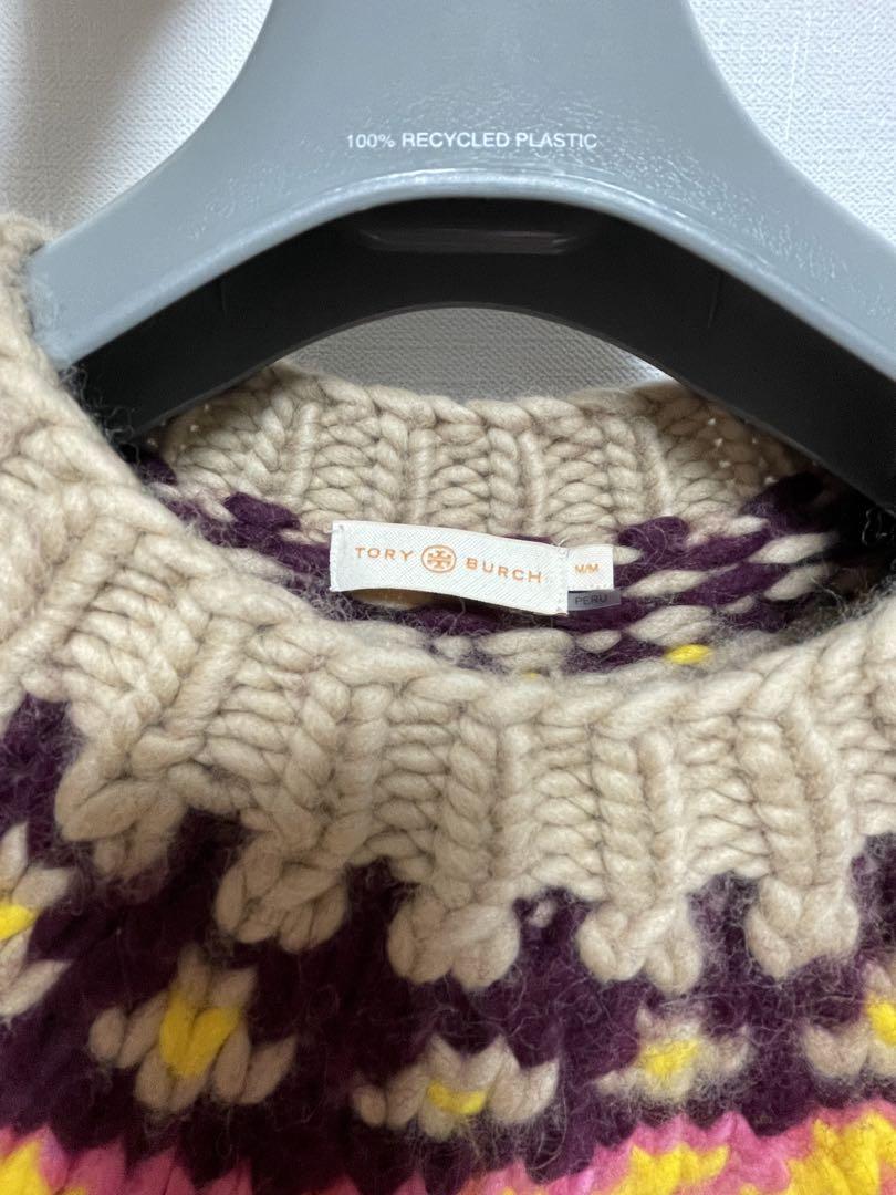 TORY BURCH オーバーサイズニット（海外のMサイズ）　定価約15万円