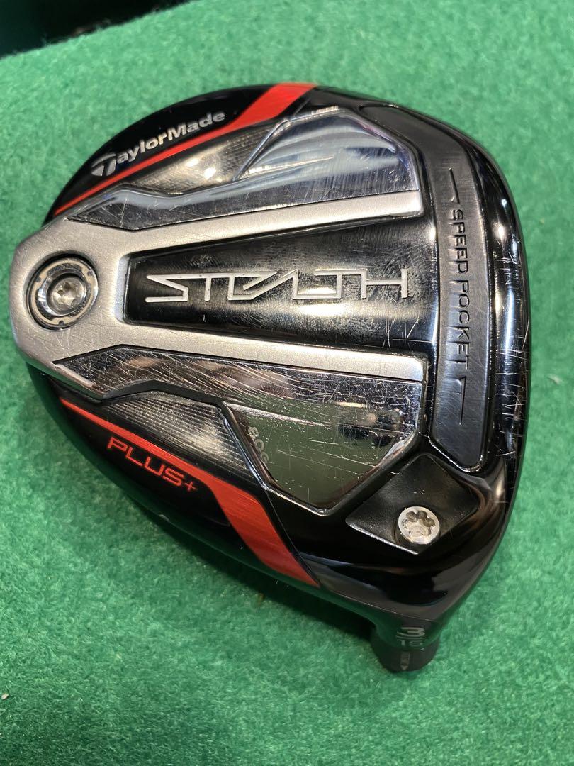 （美品）テーラーメイド ステルス プラス 3W ヘッドのみ テーラーメイド ステルスプラス 3W ヘッドのみ
