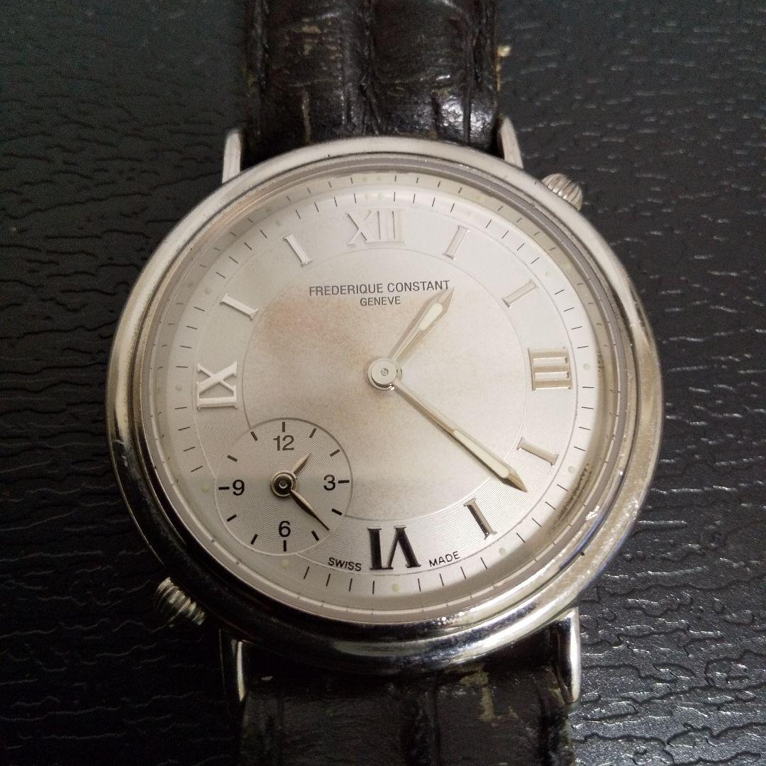 お買い得商店街 FC-205 スモセコ CONSTANT FREDERIQUE 電池交換済み メルカリ - 時計