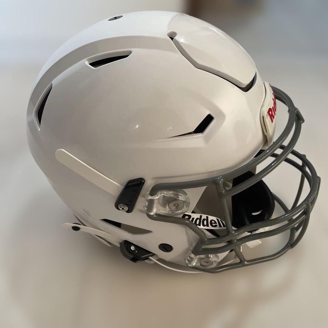 Riddell アメリカンフットボールヘルメット ホワイト2023 S