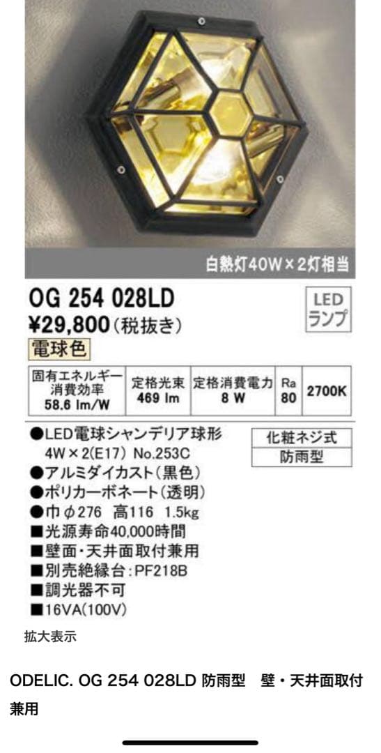 ODELIC OG254