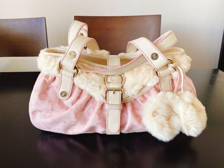 ⭐︎美品⭐︎セリーヌ【CELINE】ラビット ファー バッグ ⭐︎美品⭐︎セリーヌ【CELINE】ラビット ファー バッグ