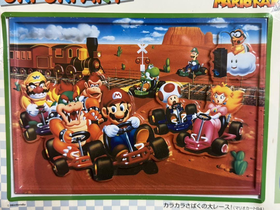 希少品] UKI-UKI ART マリオカート64 ジグソーパズル