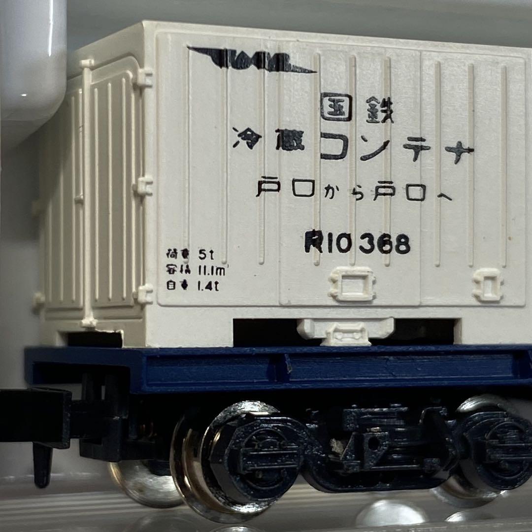 KATO〉803-1 コキフ10000 冷蔵コンテナ積 国鉄 - メルカリ