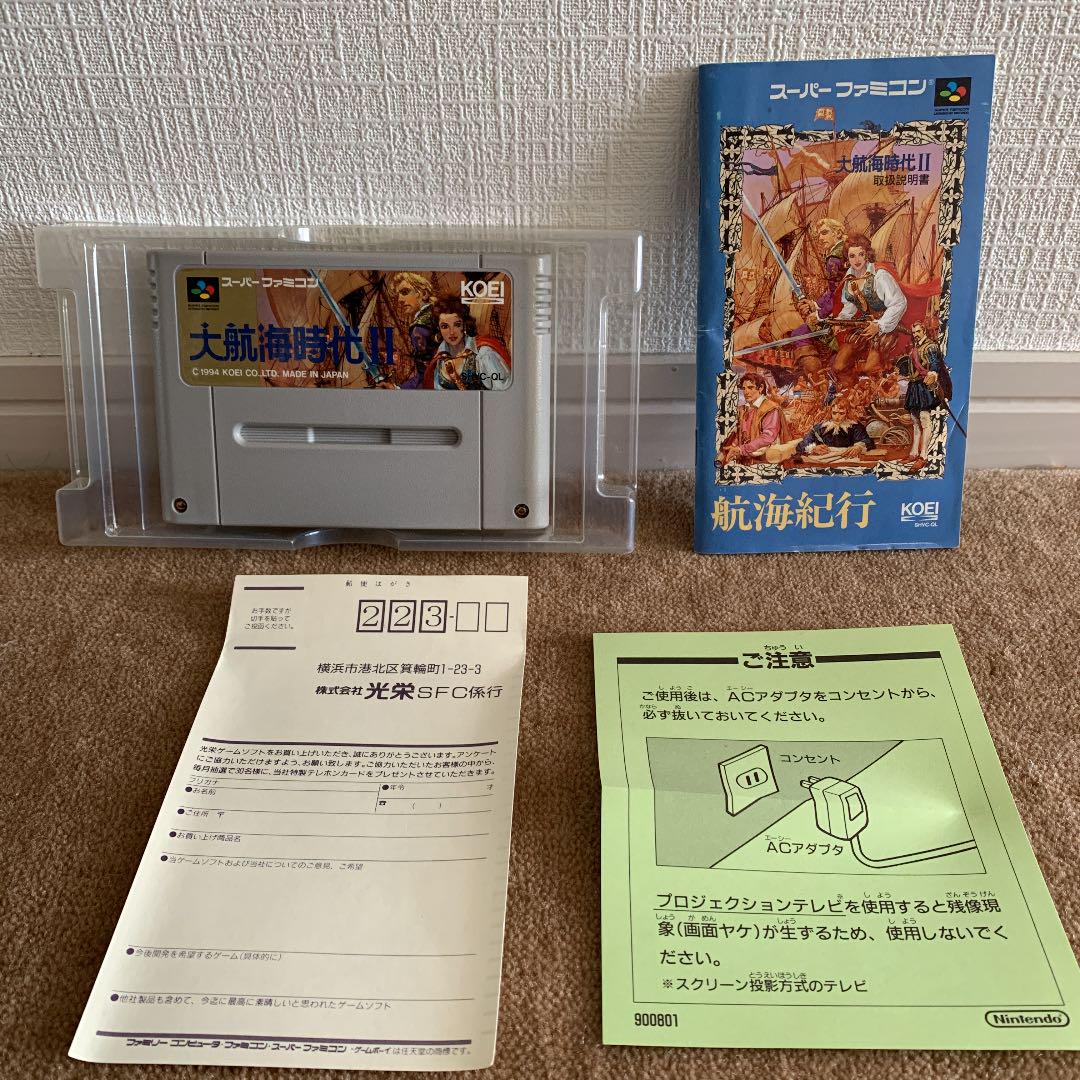最旬トレンドパンツ 起動確認済み】大航海時代Ⅱ スーパーファミコン - メルカリ Nintendo Switch