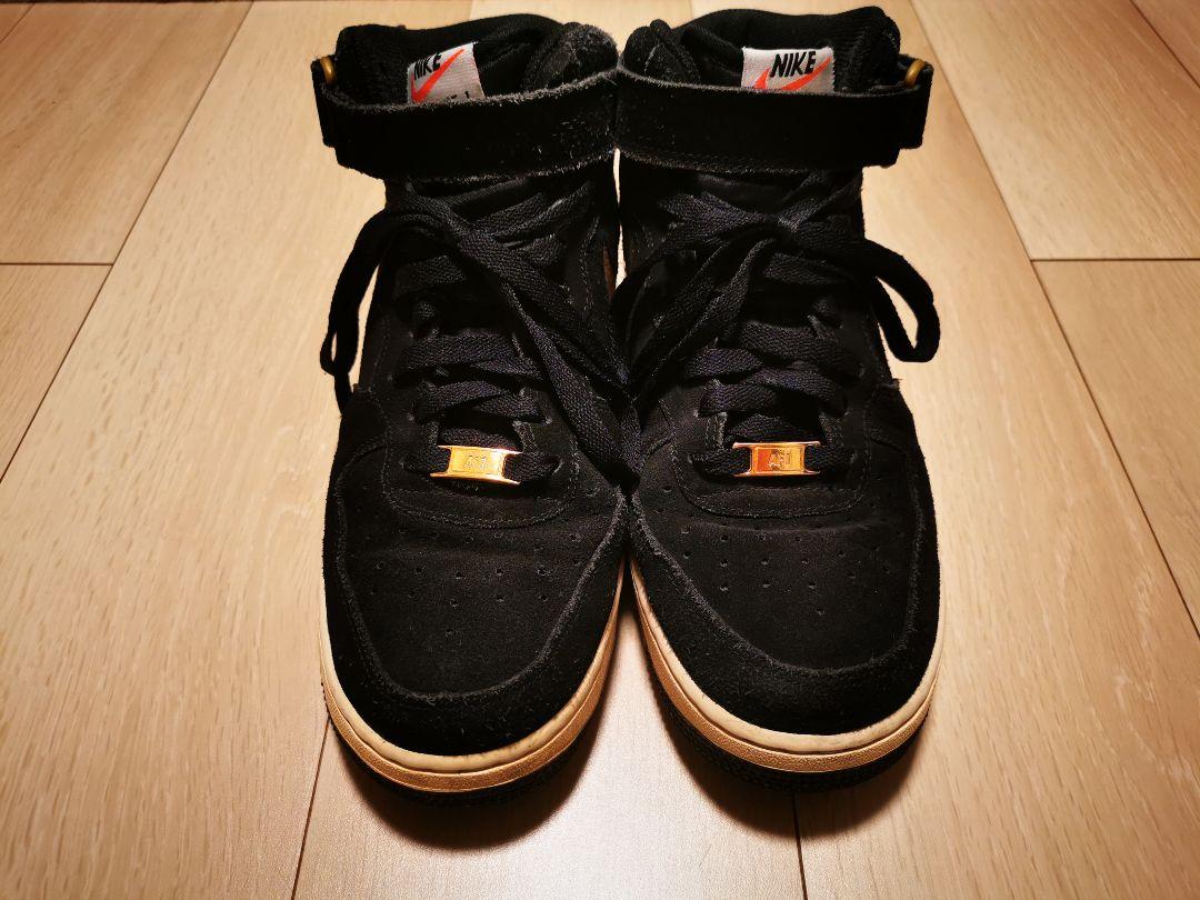 airforce1 エアフォース1 スエード ブラック/ゴールド 27.0cm airforce1 エアフォース1 スエード ブラック/ゴールド 27.0cm