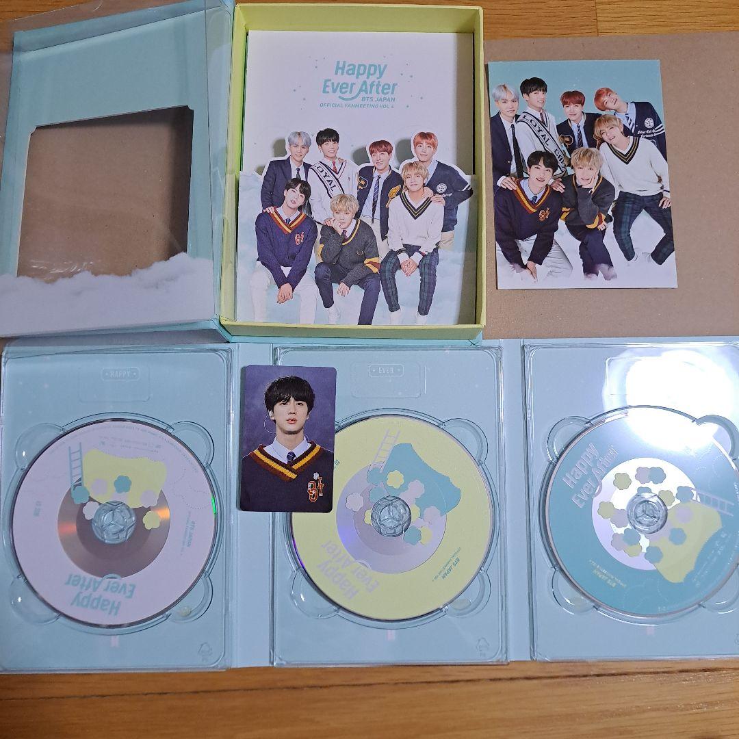 BTS HappyEverAfter ハピエバ ブルーレイ グッズ DVD BTS JAPAN OFFICIAL FANMEETING VOL 4 [Happy Ever After][DVD