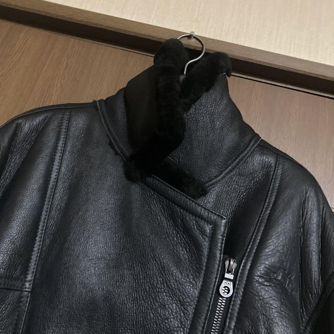 チロル❗️人気のブラック英国製ＷムートンJKT ¥25888→現