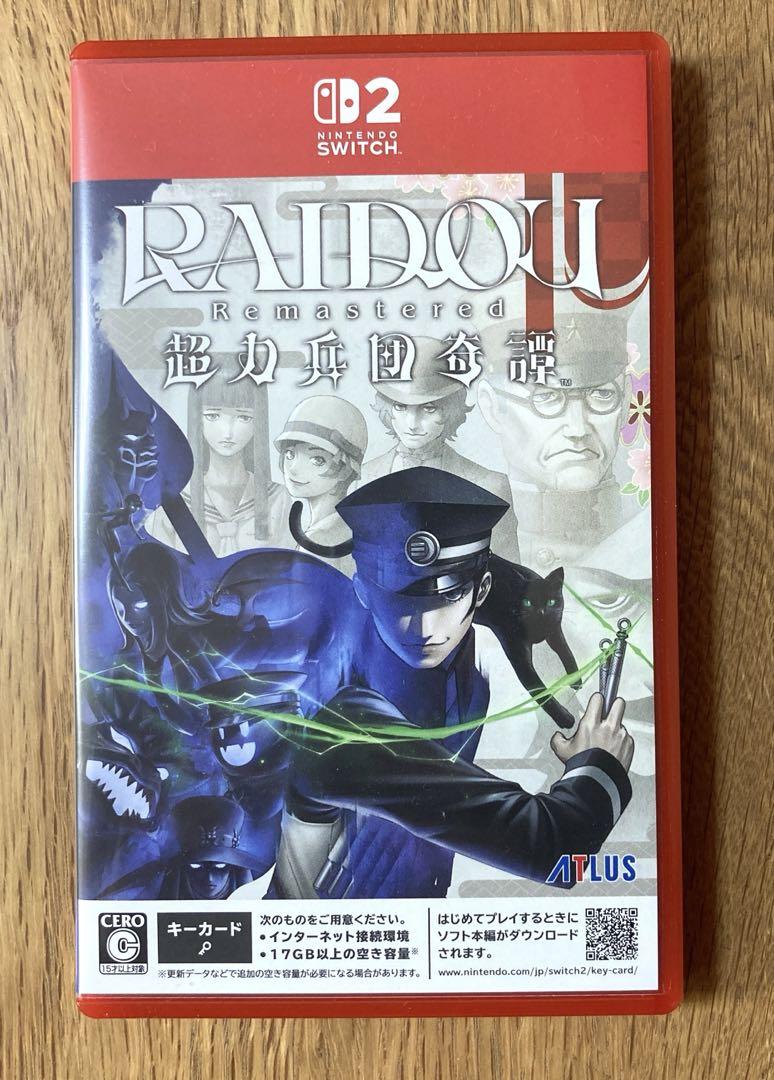 葛葉ライドウ　RAIDOU Remasterd超力兵団奇譚　Switch2 中古