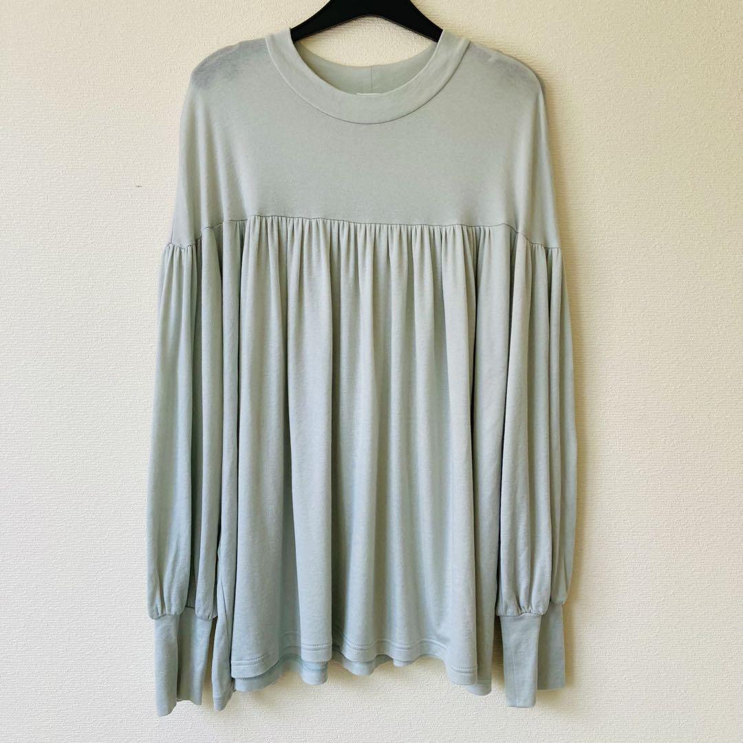 【C+】ギャザーカットソー バルーン袖【シー】 4,550円