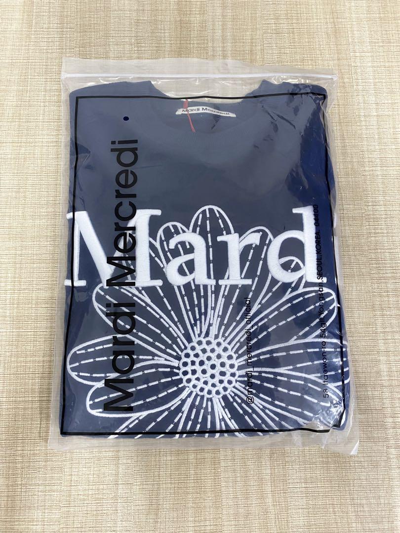 マルディメクルディ 長袖 刺繍 スウェット Mardi Mercredi m13