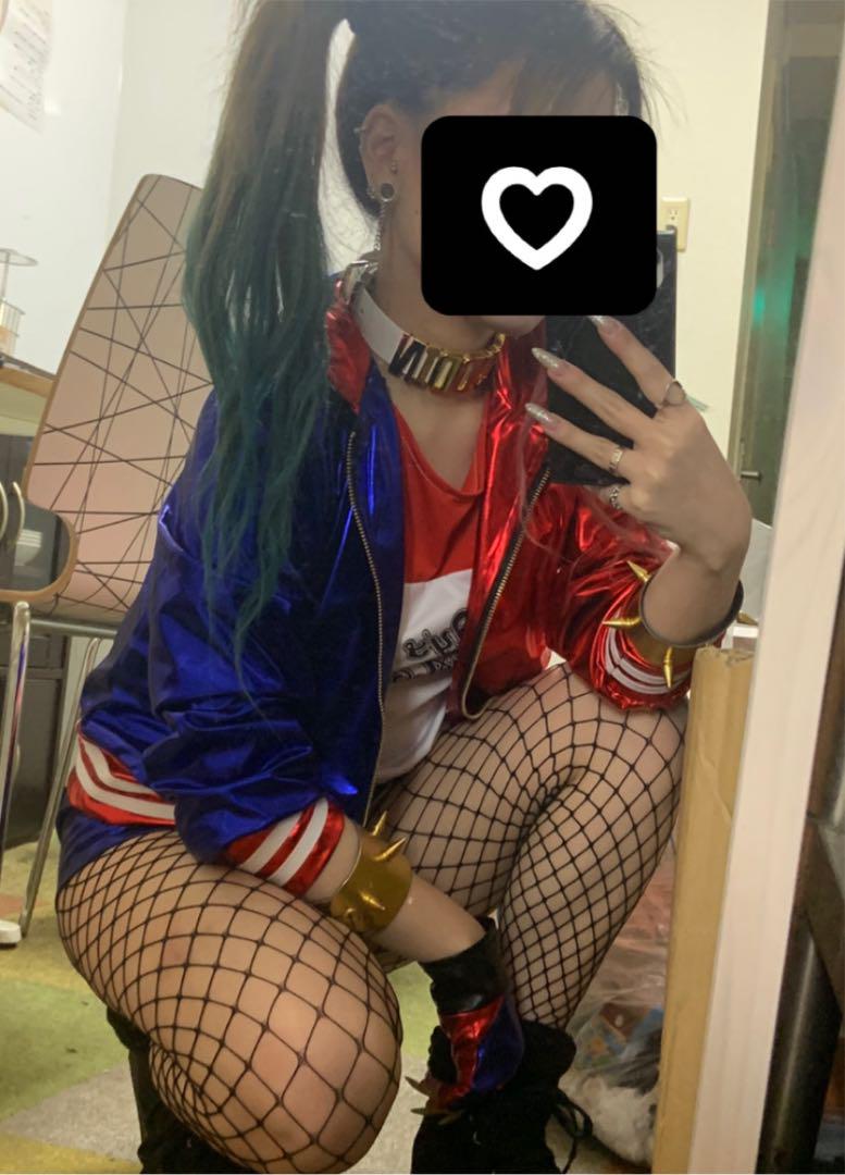 ハーレークイン コスプレ 1式セット